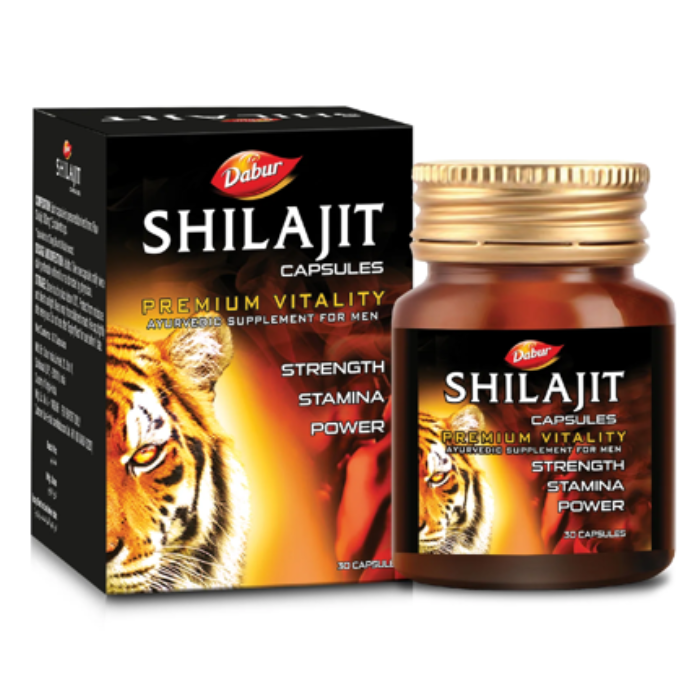 Dabur Shilajit Cap 30s Bottle