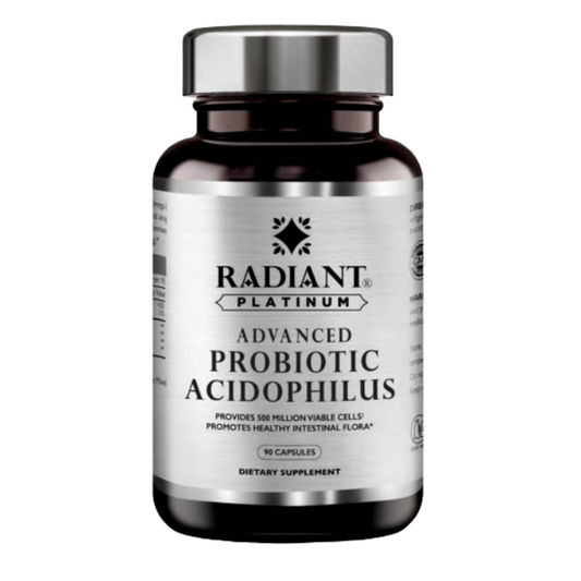 Radiant Platinum Advanced Probiotic Acidophilus 90 Caps