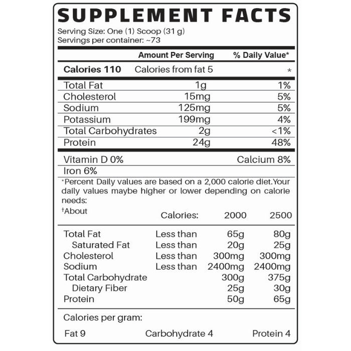 Fitness Bull 100% Whey Protein Chocolate 5LB