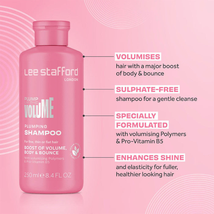 Lee Stafford Plump Up The Volume Shampoo 250ml