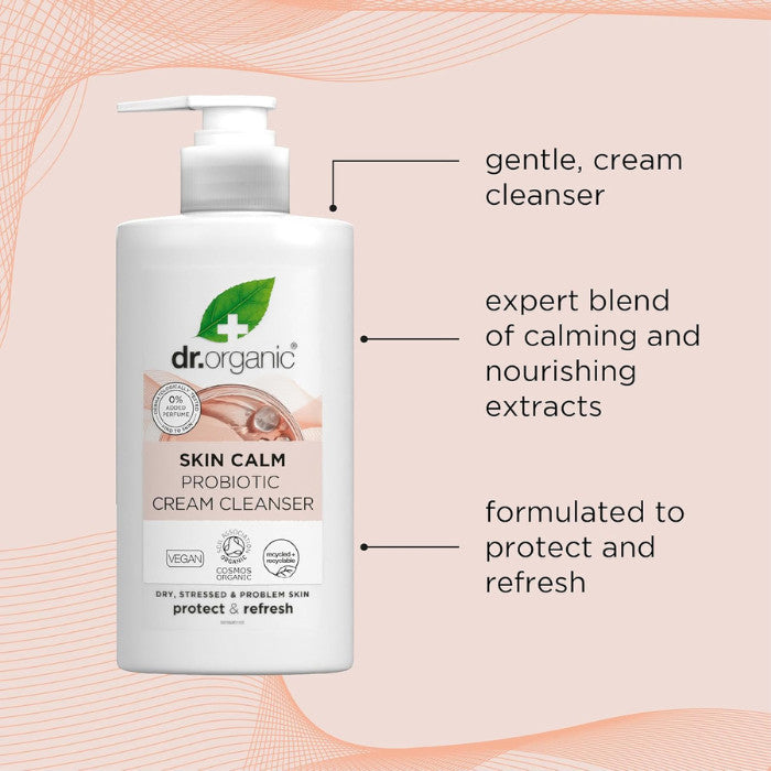 Dr.Organic Skin Calm Probiotic Cleansing Cream - 150ml
