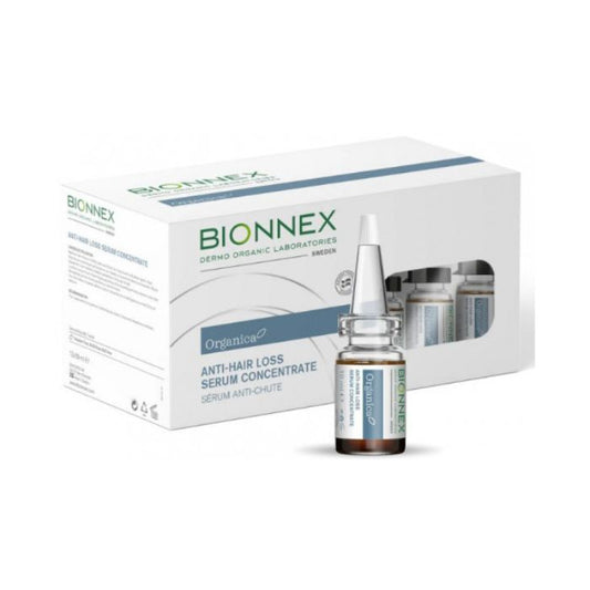 Bionnex Organica Anti-Loss Serum – with Sea Extracts, Vitamins &amp Minerals Strengthens Roots, Revives Scalp, Boosts Density – 12 * 10 ML