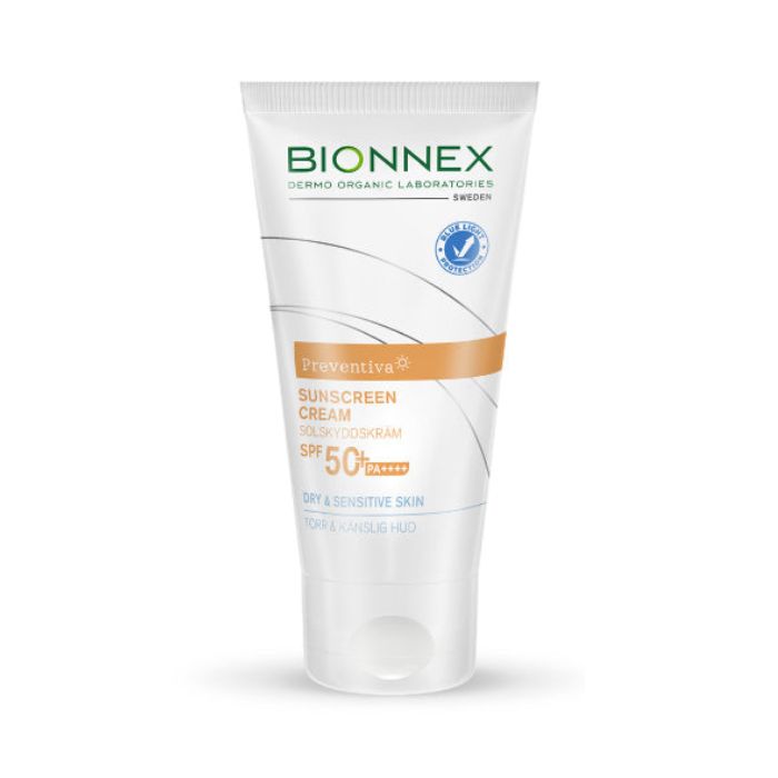 Bionnex Preventiva Sunscreen (SPF 50+) for Dry & Sensitive Skin and UVA/UVB Protection - 50ml
