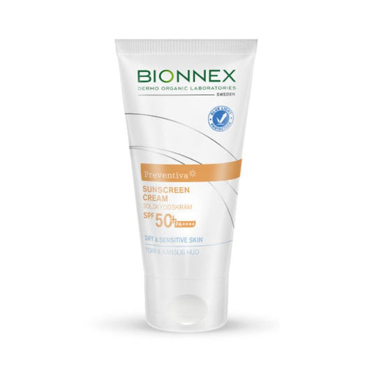Bionnex Preventiva Sunscreen (SPF 50+) for Dry & Sensitive Skin and UVA/UVB Protection - 50ml