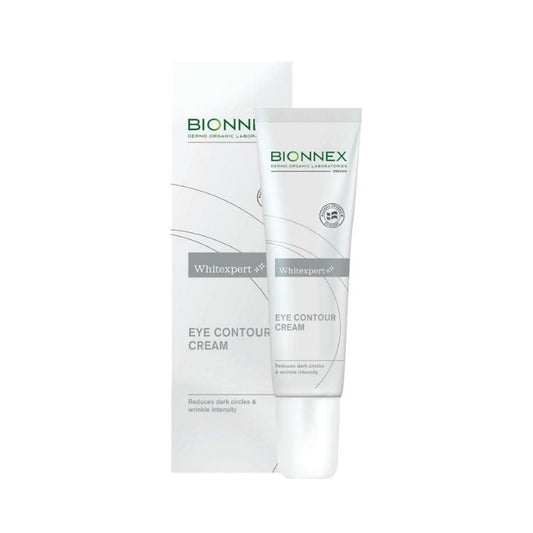 Bionnex Whitexpert Eye Contour Cream, Anti-Wrinkle, Brightening and Moisturizing with Vitamin E - 15ml