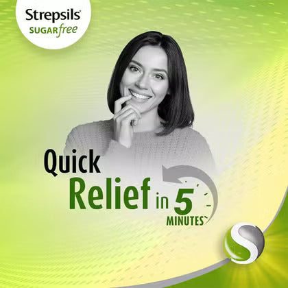 Strepsils Lemon Sugar Free Lozenges 36's