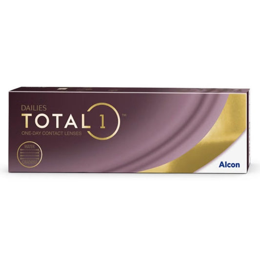 Alcon Dailies Total1 One Day Clear Contact Lenses, Base Curve 8.5, Power -4.75, Pack of 30's Alcon