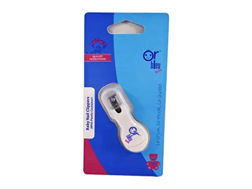 Or Bleu Baby nail Clippers with plastic container CT-531 Or Bleu