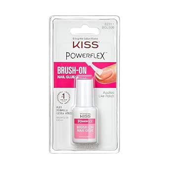 Kiss Powerflex BrUSh-On Nail Glue , 5 G