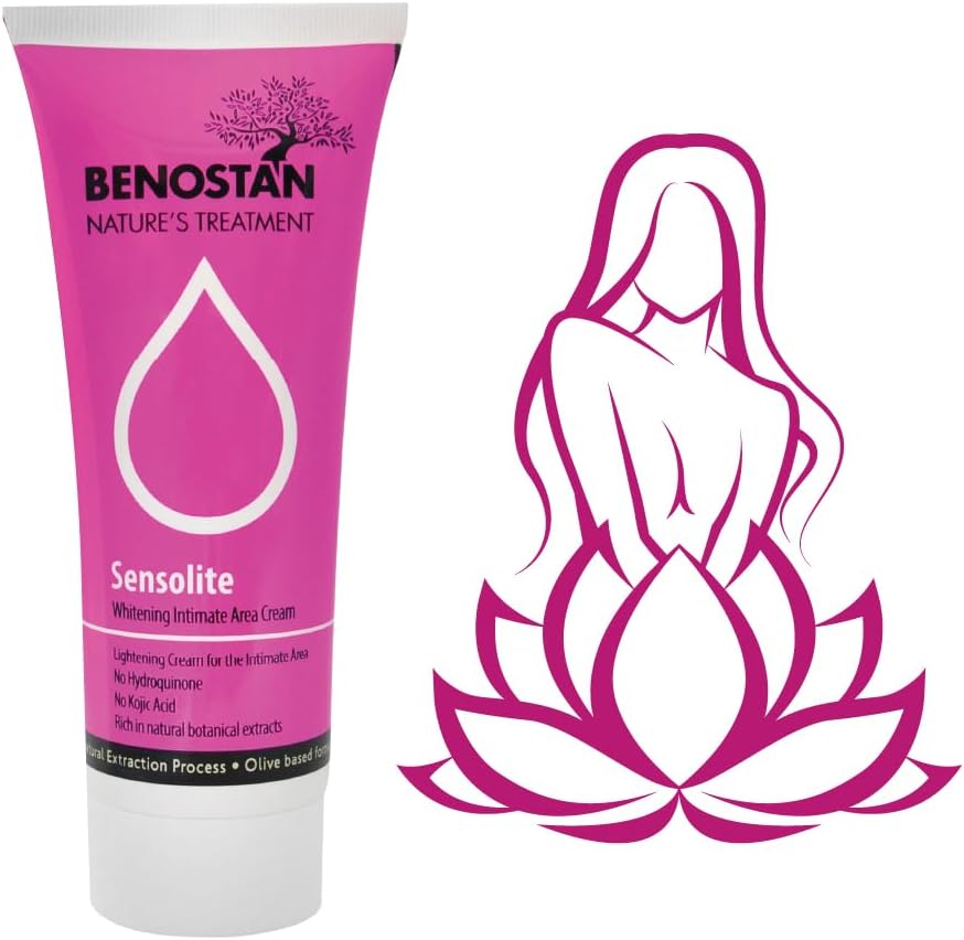 Benostan Sensolite Whitening Intimate Area Cream - 50ml