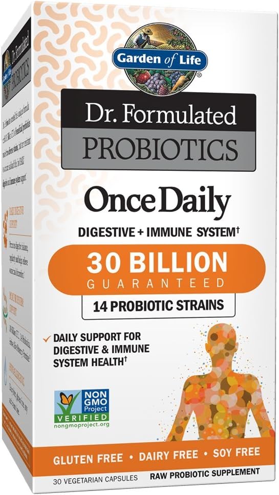 Garden of Life Dr. Formulated Probiotics Once Daily - 30 Capsules