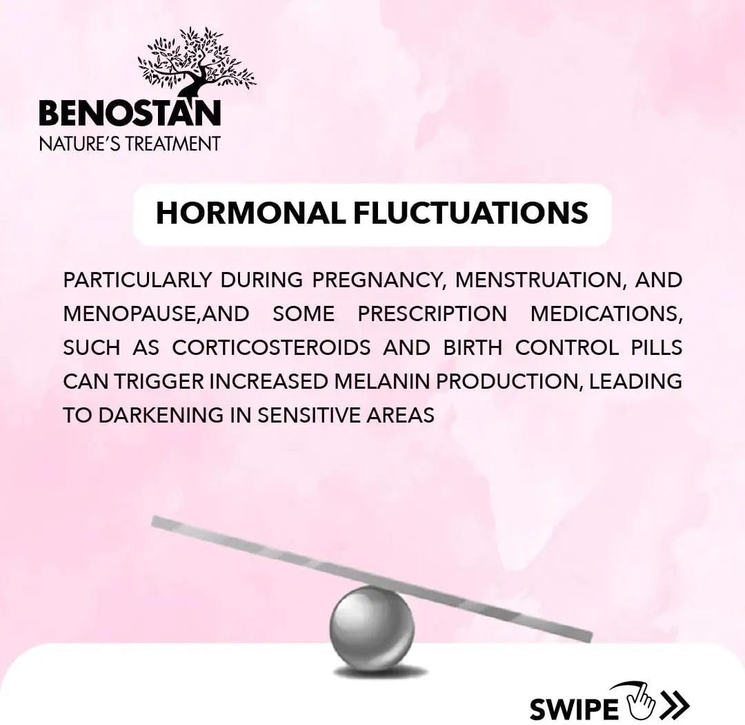 Benostan Sensolite Whitening Intimate Area Cream - 50ml