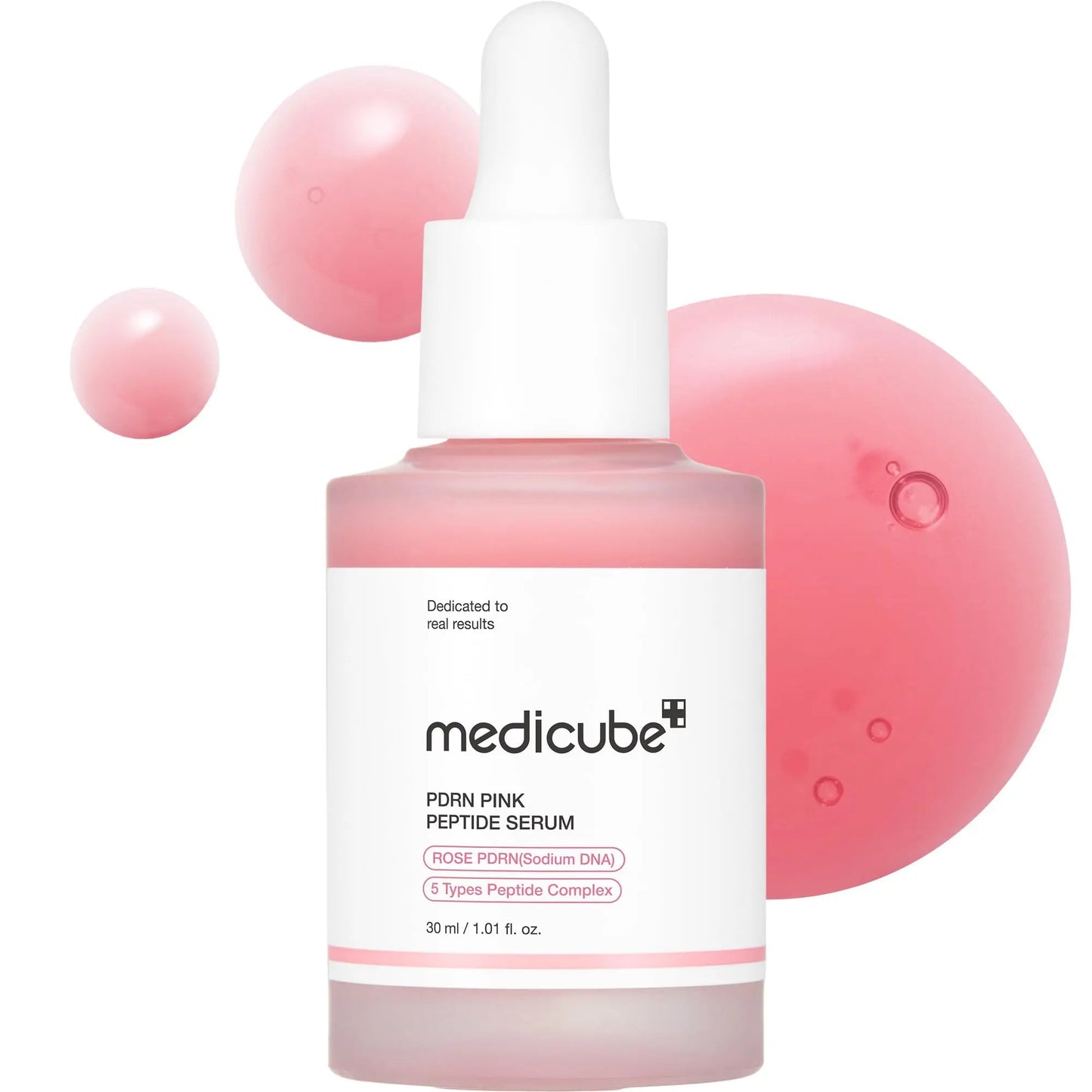 Medicube Rose PDRN Pink Peptide Serum, 30ml Medicube