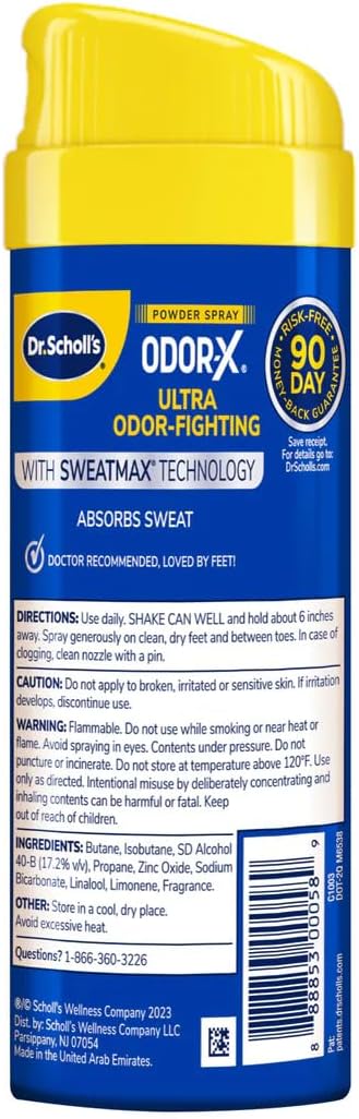 Dr. Scholl's Odor Destroyer Deodorant Spray - 133g