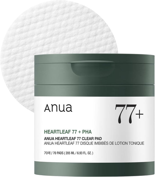 Anua Heartleaf 77% Clear Exfoliating Facial Toner Pads 160ml