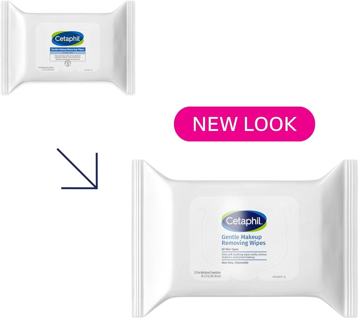 Cetaphil Gentle Makeup Removing Wipes - 25 towelettes