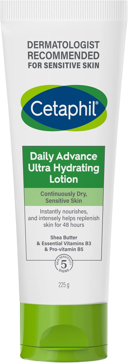 Cetaphil Daily Advance Ultra Hydrating Lotion With Shea Butter & Panthenol - 225g