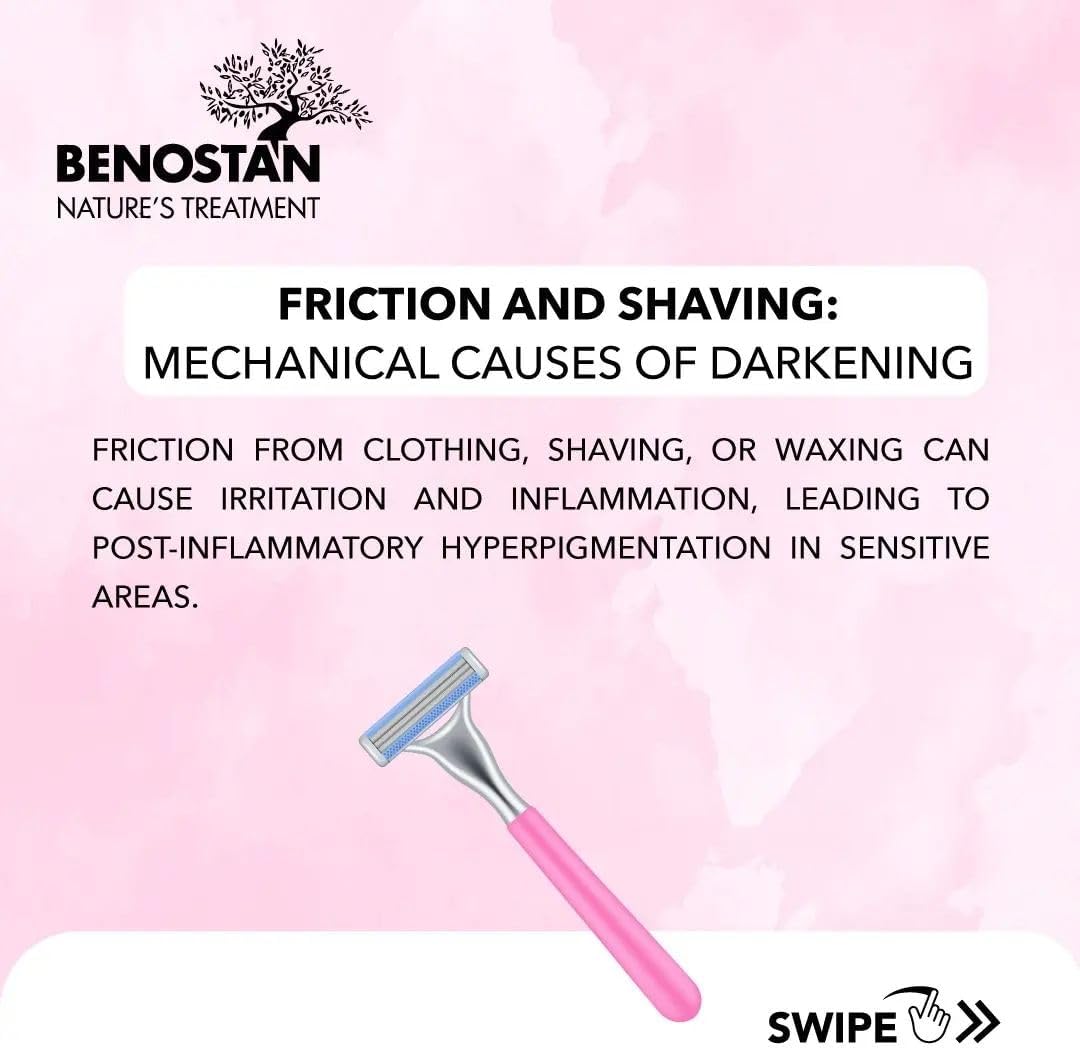 Benostan Sensolite Whitening Intimate Area Cream - 50ml