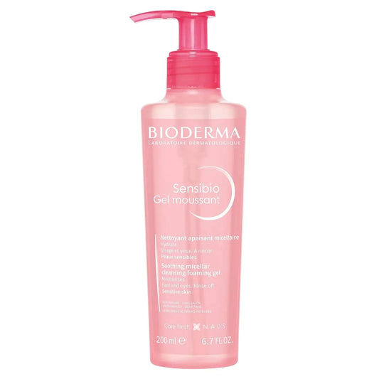 Bioderma Sensibio Gel Moussant Soothing Micellar Cleansing Foaming Gel 200ml Bioderma