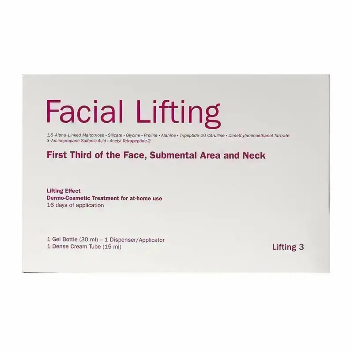Labo Facial Lifting 3 Dermo Cosmetic Treatment-Global fillerina