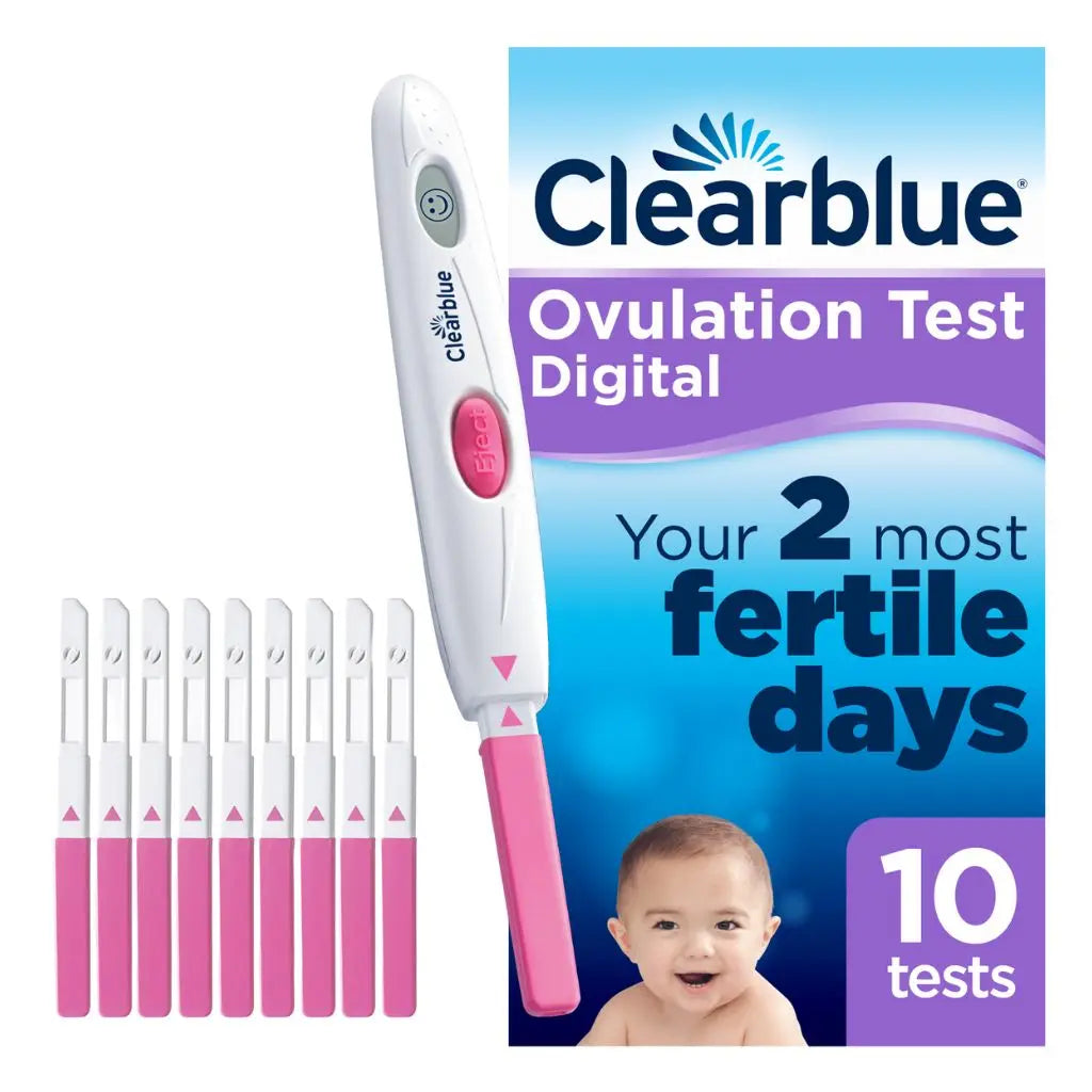 Clear Blue Digital Ovulation Tests Kit, Pack of 10's