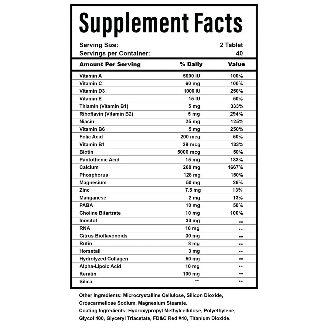 AMERICAN CREATIONS PRO HAIR 60 TABLETS (1+1) prohair