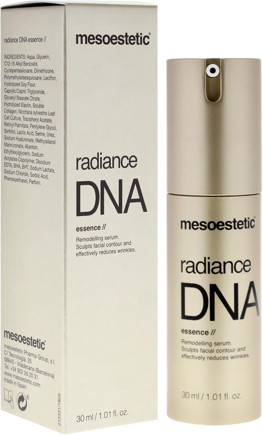 Mesoestetic Radiance DNA Essence Remodeling Serum - 30ml