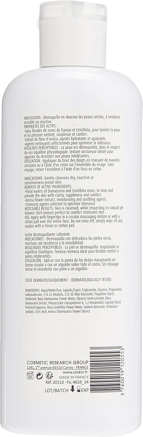 Soskin R+ Soothing Cleansing Milk - 250ml