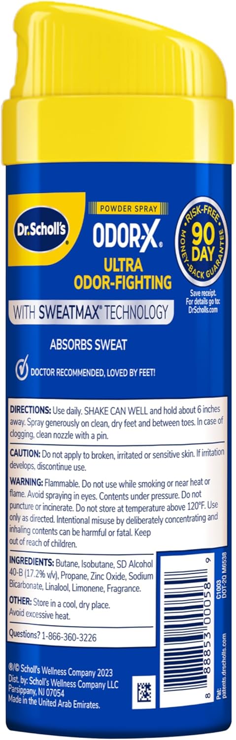 Dr. Scholl's Odor Destroyer Deodorant Spray - 133g