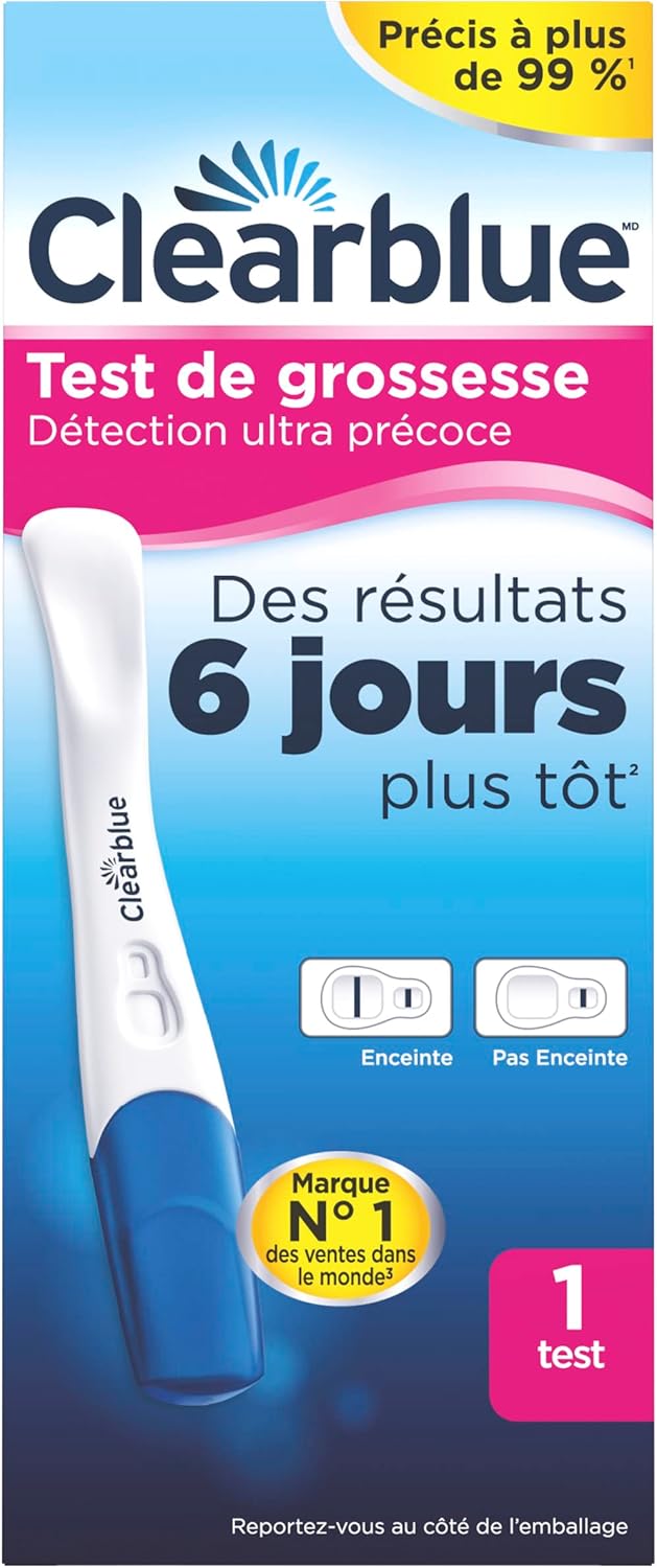 Clear Blue Ultra Early Pregnancy Test Kit 1's