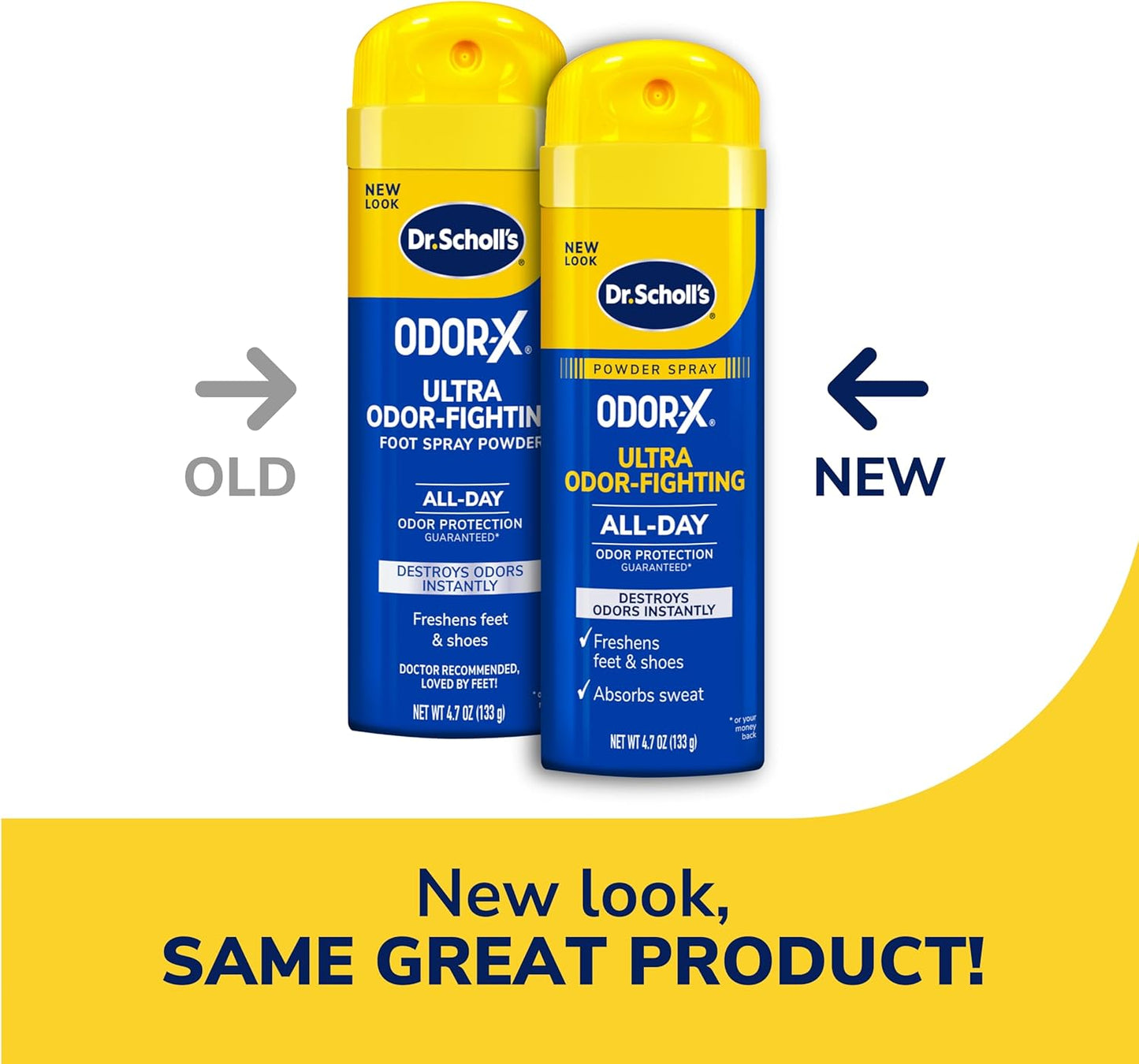 Dr. Scholl's Odor Destroyer Deodorant Spray - 133g