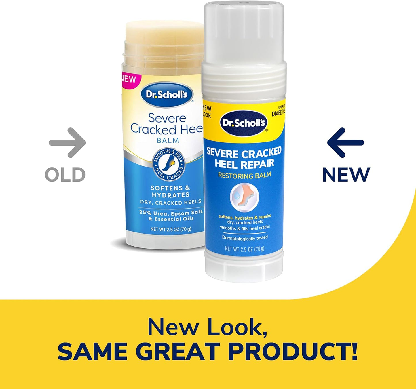 Dr. Scholl's Cracked Heel Repair Balm - 2.5oz
