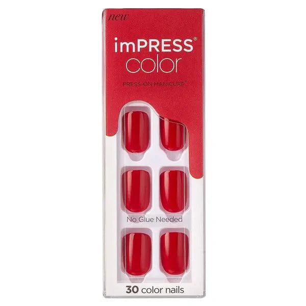 Kiss Impress Nails Color Reddy or Not KIMC013C 17g KISS