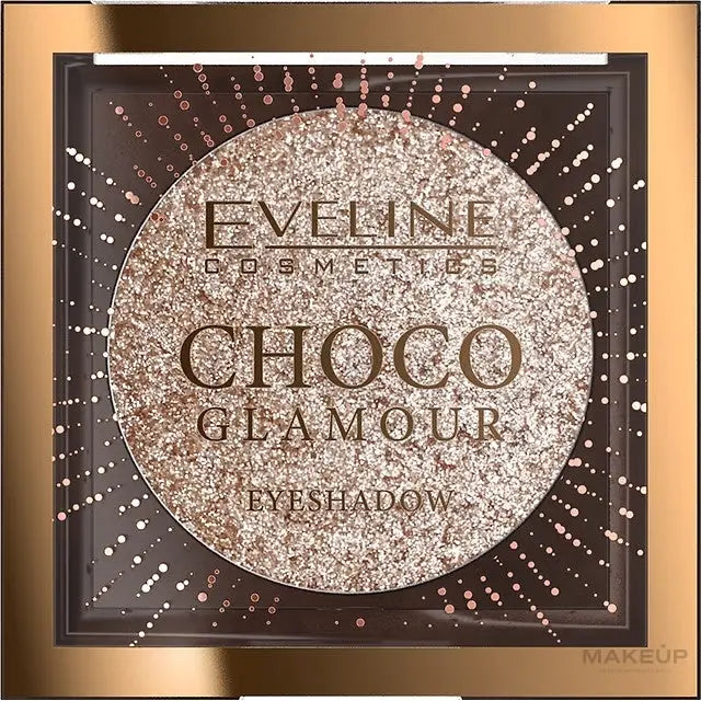 Eveline Cosmetics Choco Glamour Eyeshadow (01 Moon Sparkle) Eveline Cosmetics
