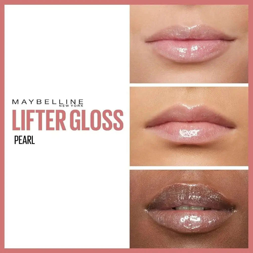 Maybelline New York Lifter Gloss, Lip Gloss With Hyaluronic Acid, 001 Pearl Maybelline