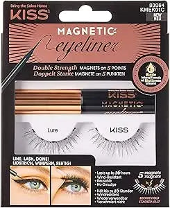 Kiss Magnetic Eyeliner Kit, Kmek01C KISS