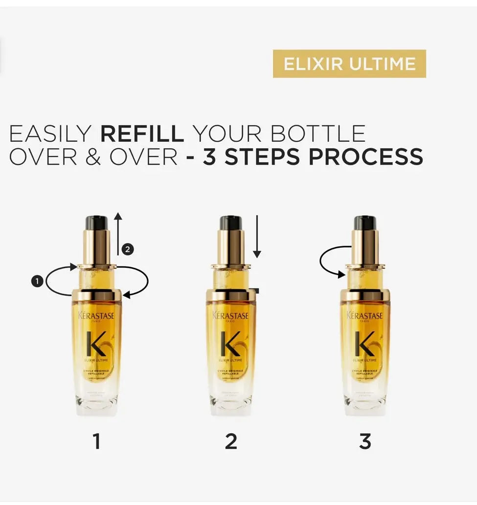 KERASTASE Elixir Ultime L'Huile Originale Refillable Hair Oil 75ml KERASTASE