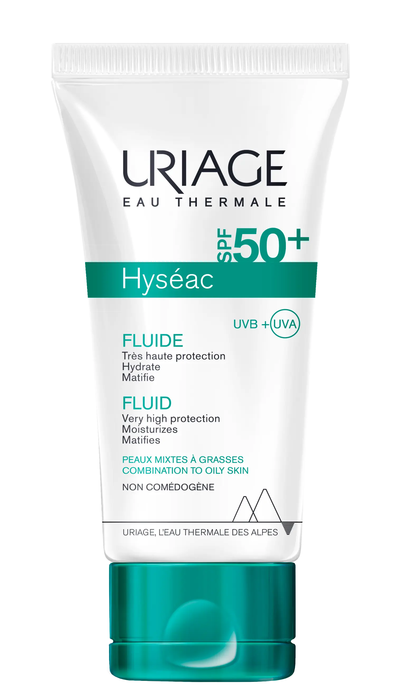 Uriage Sunscreen Hyseac Fluid Spf50+ for Oily Skin 50ml Uriage