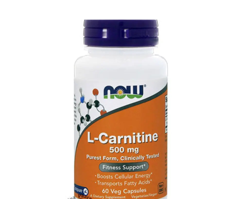 Now L-Carnitine 500mg Capsules 60s NOW