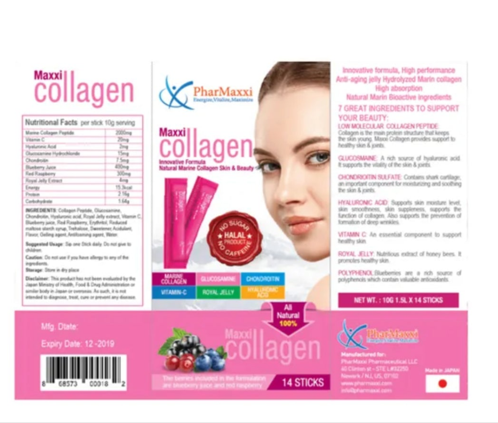 PharMaxxi Collagen Sticks 14's