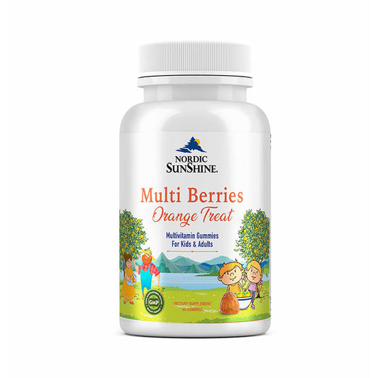 Nordic Sunshine Multiberris Multivitamin Gummies Kids & Adults - 60’s