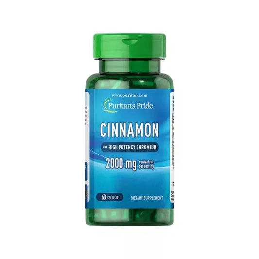Puritans Pride Cinnamon 2000Mg Caps 60s Puritans Pride