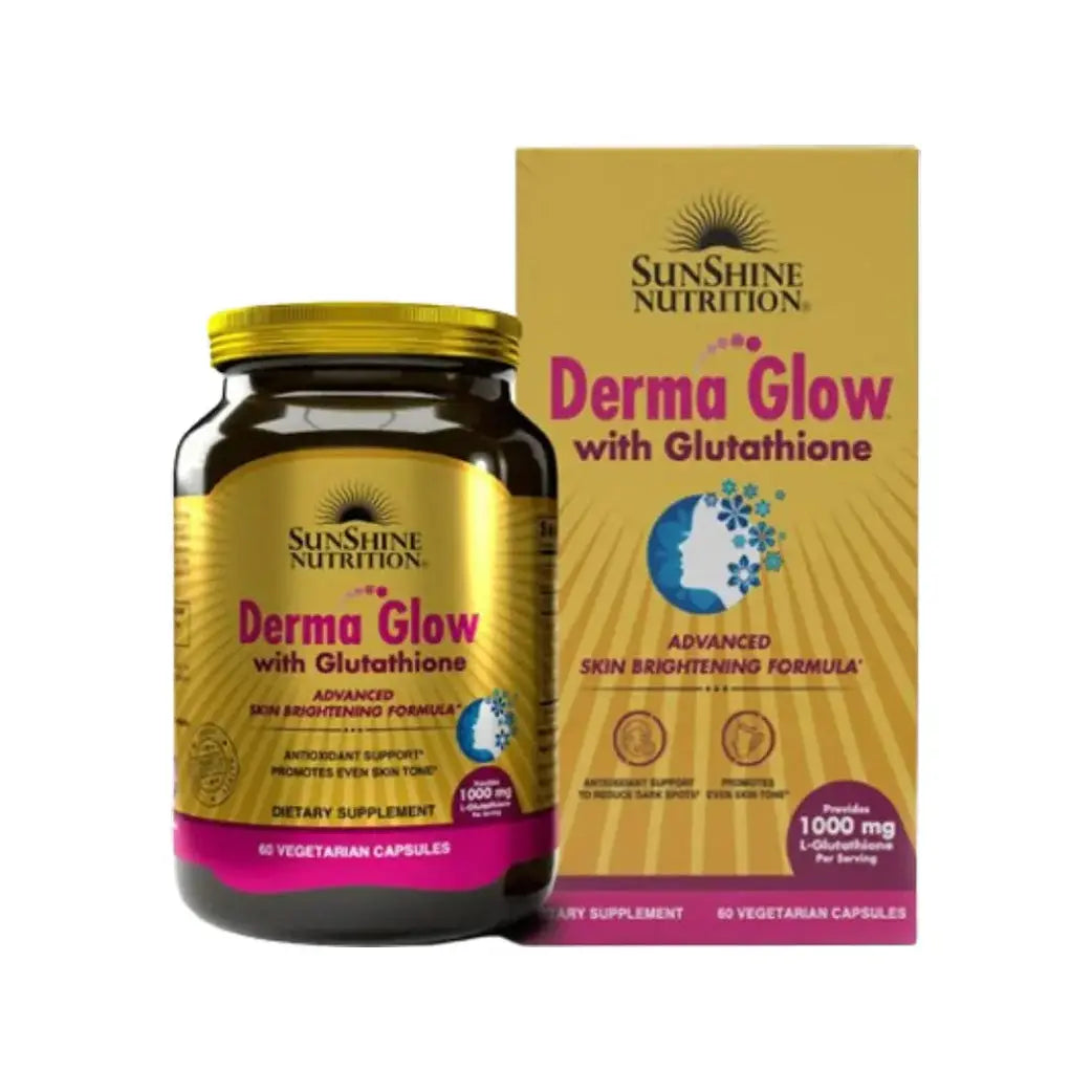 SUNSHINE NUTRITION Derma Glow with Glutathione 1000mg Cap 60s Sunshine Nutrition