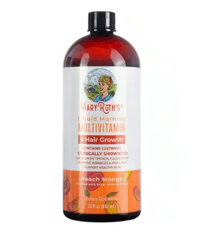 تسوق MaryRuth Organics والفيتامينات السائلة المتعددة من MaryRuth + فيتامينات Lustriva® لنمو الشعر | بيوتين 10000 ميكروجرام | فيتامين د | تم اختباره سريريًا للشعر الكثيف والتجاعيد والخطوط الدقيقة والعناية بالبشرة | الأعمار 18+ | 30 أونصة سائلة أونلاين في ا mary ruth organics