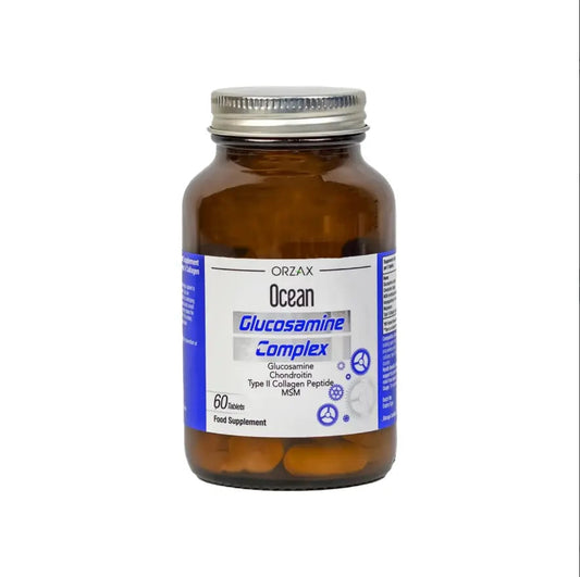 Orzax Ocean Glucosamine Complex 60 Tablets Orzax
