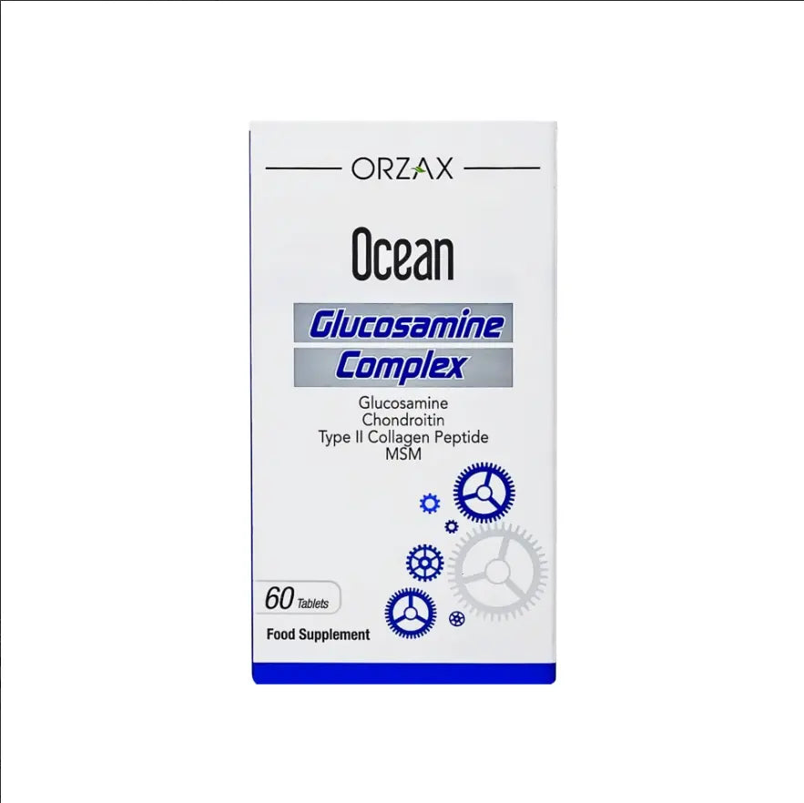 Orzax Ocean Glucosamine Complex 60 Tablets Orzax