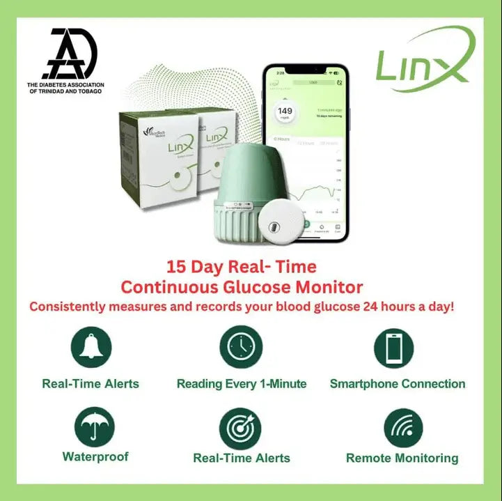 LinX CGM Sensors (Single Pack) - Global LinX CGM Sensors