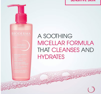 Bioderma Sensibio Soothing Micellar Cleansing Foaming Gel For Sensitive Skin 200 mL bioderma