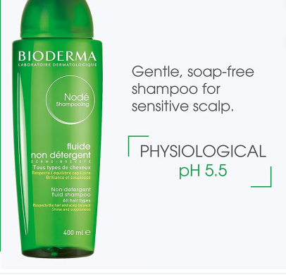 Bioderma Node Non-Detergent Fluid Shampoo For Sensitive Scalp 400ml www.plcgcc.com