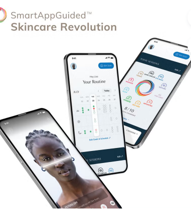 Geske SmartAppGuided 6-in-1 Warm & Cool Eye Energizer For Under-Eye Puffiness In Magenta Color geske